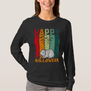 T-shirt Filles hamsters garçons Style Rétro Halloween Dîne