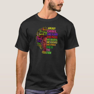 T-shirt Filles Janvier Fille Elle Sort & Prays Anniversair