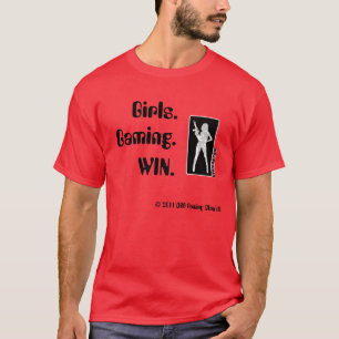 T-shirt FILLES. JEU. VICTOIRE. Clan de DSO
