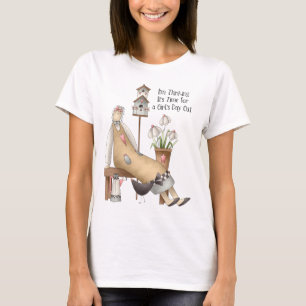 T-shirt Filles jour dehors Chemise