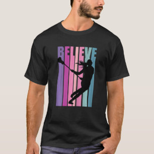T-shirt Filles Lacrosse Joueur Entraîneur Équipe Entraîneu