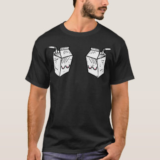 T-shirt Filles Lait Frais Allaitement Allaitement Funny Mè