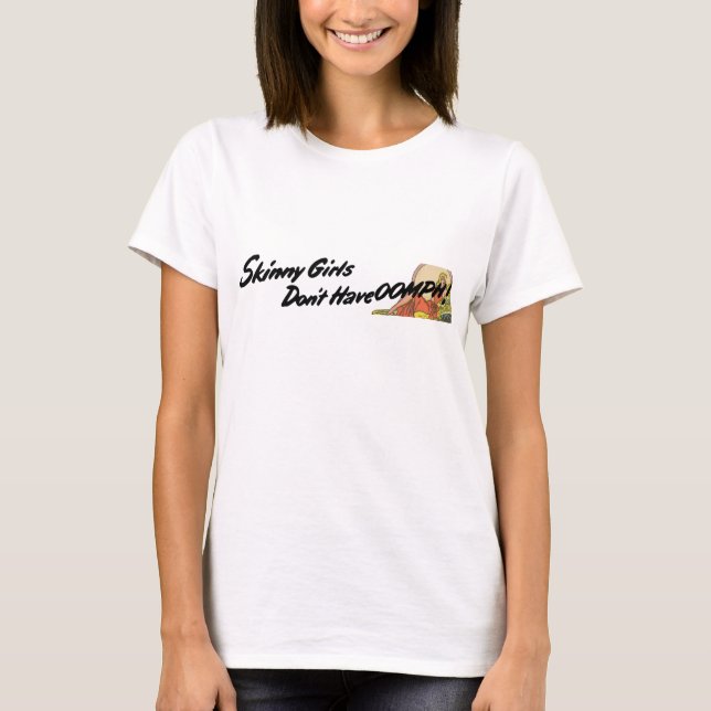 T-shirt Filles maigres (Devant)