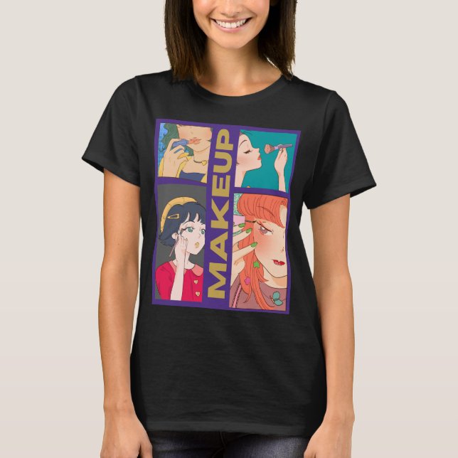 T-SHIRT FILLES MAKEUP (Devant)