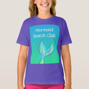 T-shirt filles Mermaid Beach Club