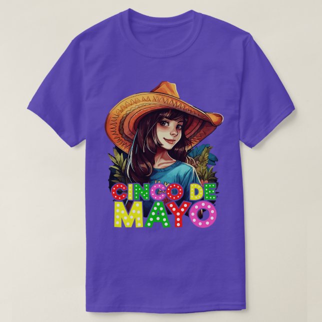 T-shirt Filles mexicaines (Design devant)