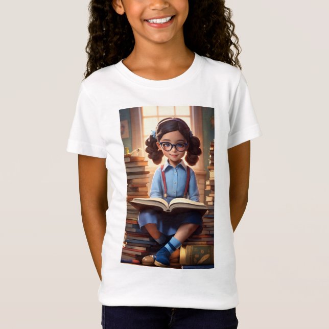 T-Shirt Filles mignonnes (Devant)