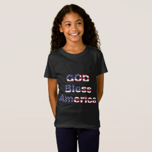 T-shirt Filles : Patriotisme rayonnant - Étoiles e