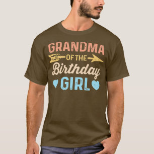 T-shirt Filles Petite-fille Anniversaire Grand-mère Annive