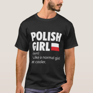 T-shirt Filles polonaises  Pologne Vacances Cadeaux de voy