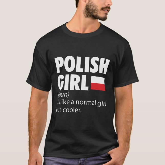 T-shirt Filles polonaises| Pologne Vacances Cadeaux de voy (Devant)