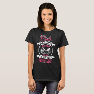 T-shirt filles qui comme les voitures rapides et la