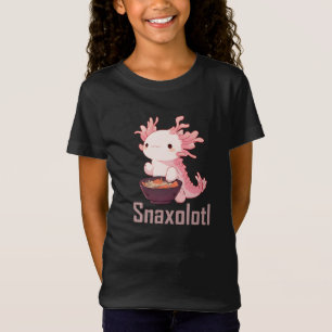 T-Shirt Filles Snaxolotl Axolotl