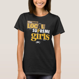 T-shirt Filles suprêmes (brun, or)