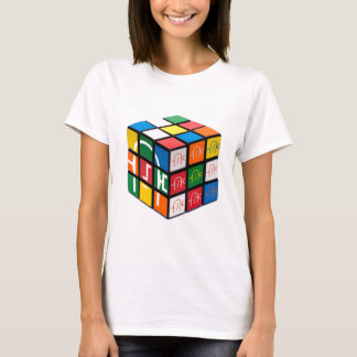 T-shirt Filles T de cube en ville de spatule