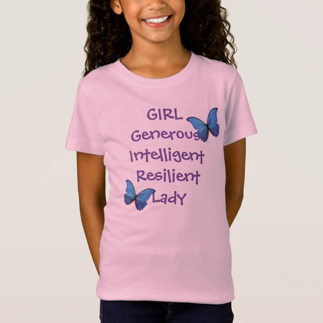 T-Shirt Filles Tee FILLE (Devant)