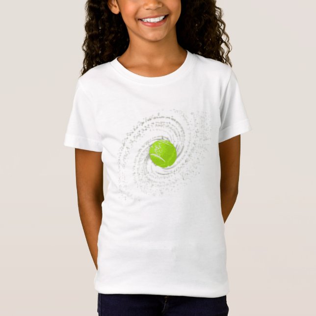 T-Shirt Filles Tennis Ball (Devant)
