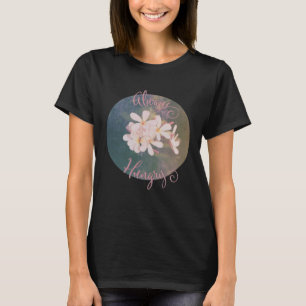 T-shirt Filles toujours affamées Fleurs Vintages