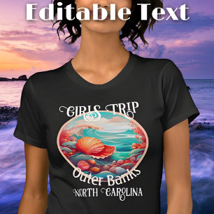 T-shirt Filles Trier Banques Extérieures Texte modifiable