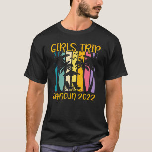 T-shirt Filles Voyage 2022 Femmes jumelées Filles Week-end