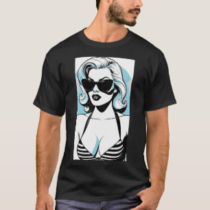 T-shirt fillette californienne