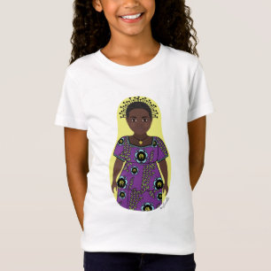 T-shirt fillette congolaise Matryoshka