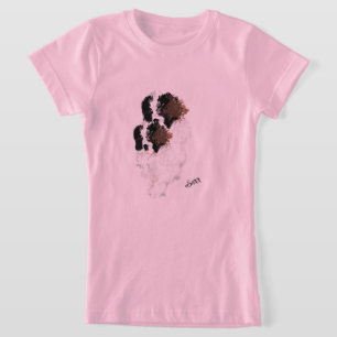 T-shirt fillette : Puppy's Will Follow