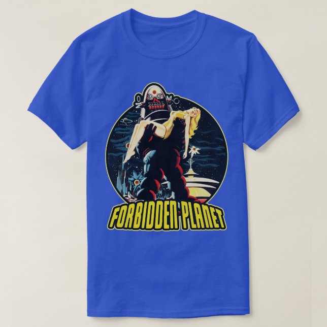 T-shirt Film classique Planète interdite (Design devant)