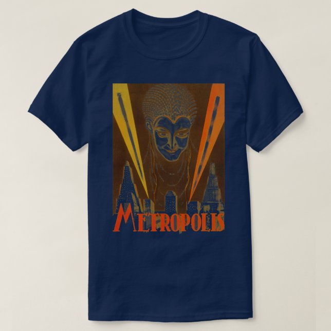 T-shirt Film de culture Metropolis (Design devant)