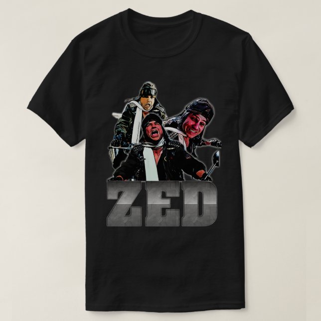T-shirt film de l'académie de police de Zé (Design devant)