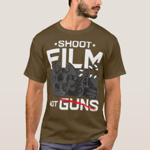 T-shirt Film de tournage pas des armes à feu réalisateur p