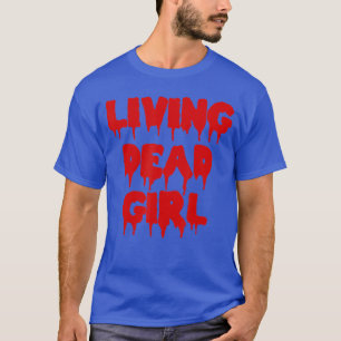T-shirt Film d'Halloween Zombie sanglant Fille morte vivan