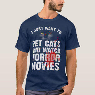 T-shirt Film d'horreur drôle pour hommes femmes amateur de