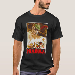 T-shirt Film d'horreur monstre Halloween Vampire Dracula