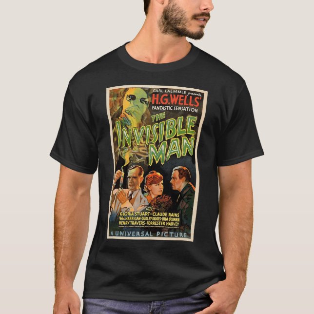T-shirt Film D'Horreur Rétro S Monstres Halloween (Devant)
