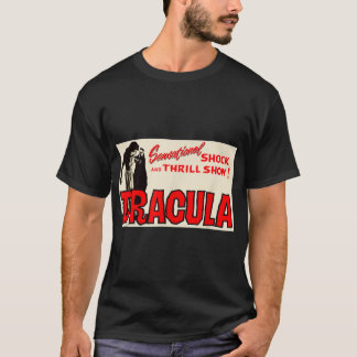 T-shirt Film d'horreur Vintage Dracula Halloween Monster V