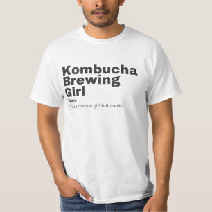 T-shirt Film Girl - Kombucha Brewing