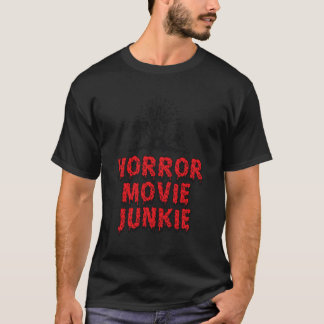 T-shirt Film Horreur Junkie Zombie Ghost Funny Halloween G