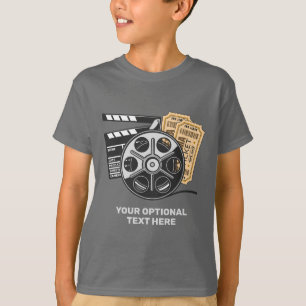T-shirt Film personnalisé de nom et de texte