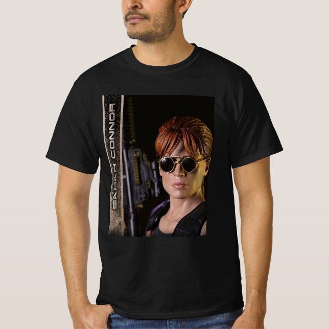 T-shirt Film Sarah connor (Devant)