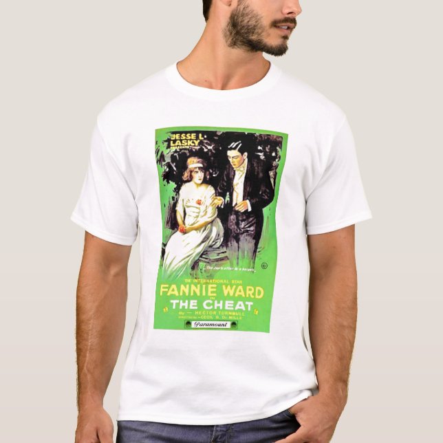 T-shirt Film silencieux de Sessue Hayakawa 1915 de salle (Devant)