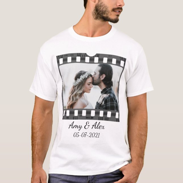 T-shirt Film tendance Reel Film Film personnalisable Cadre (Devant)