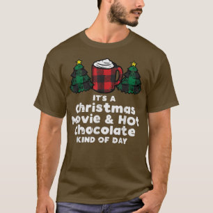 T-shirt Films de Noël Chocolat chaud Xmas PJ's Pyjamas