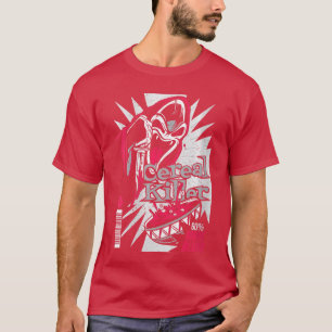 T-shirt Films d'horreur tueurs de céréales pour femmesrime