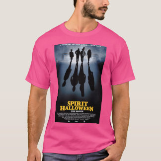 T-shirt films rétro d'arrière-plan avec des amis