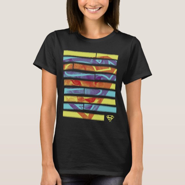T-shirt Filmstrip Supergirl (Devant)