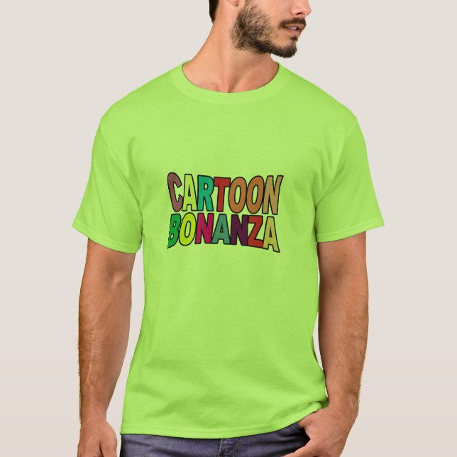 T-shirt Filon de bande dessinée (Devant)