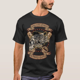 T-shirt Fils atteints d'arthrite Ibuprofène Chapitre Crâne