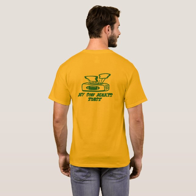 T-shirt Fils d’adolescentes pour hommes grillés (Dos entier)