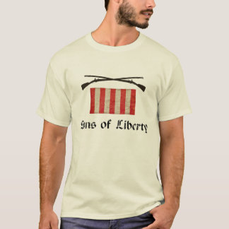 T-shirt Fils de drapeau de liberté